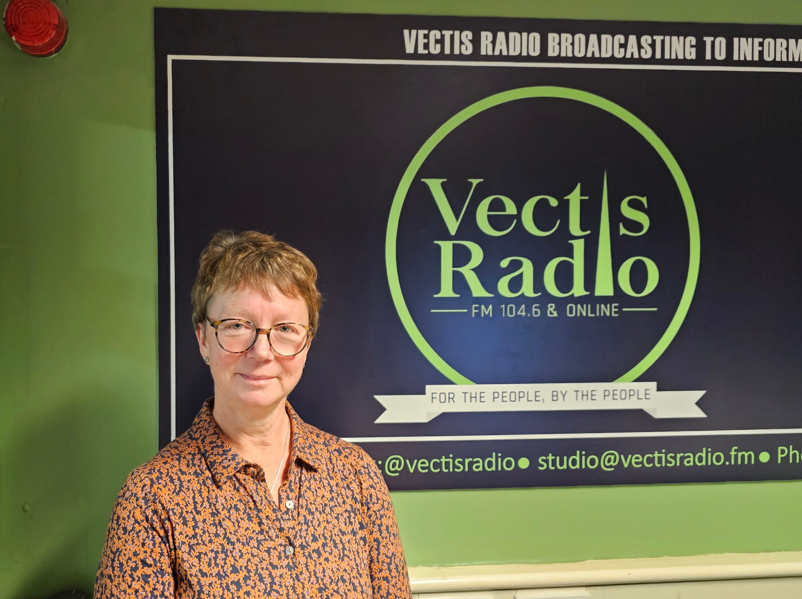 Lisa at Radio Vectis